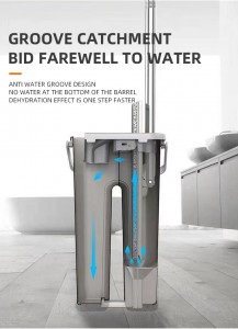 Yeni Temiz Su ve Kirli Su Ayırma Kolay Paspas Üretimi en çok satan Temizlik Sıkıştırılmış Paspas kovalı Ev Mutfak Temizleme Araçları
