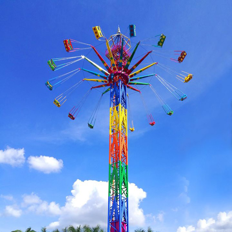 Wurin Nishaɗi Yana Haukar Flying Tower Manufacturer Sky Tower Ride