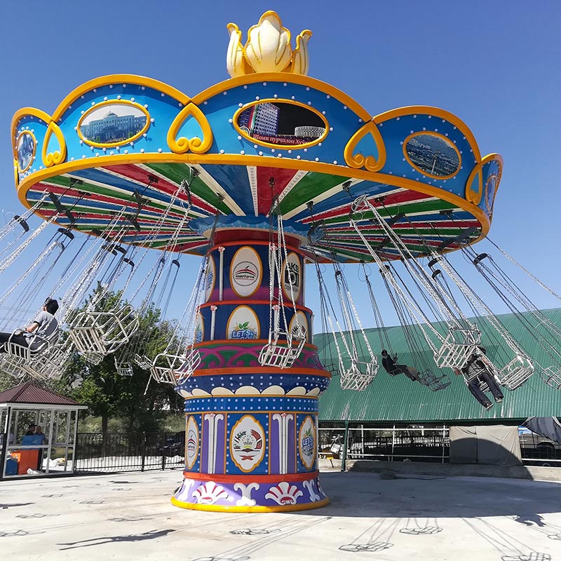 Amusement Park Rides Luxury Flying Chair valmistajan Swing Chair Ride