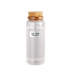 Nahrungsadditiv Aroma Parfum cas 5949-05-3 Rhodinal Citronellal Oil