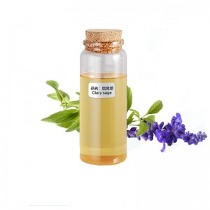 Fabrică de uleiuri esențiale Ulei esențial de salvie Clary, 100% natural, pur cu ridicata, de calitate terapeutică