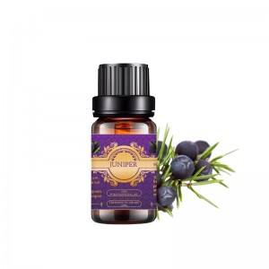 Pure natural  fresh woodsy & fruity juniper berry essential oil for skin massage diffuser