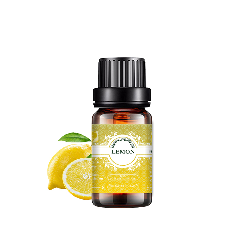 Limon yağı şən aromaterapiya qoxusu Aromaterapiya və masaj yağı üçün 100% təmiz.