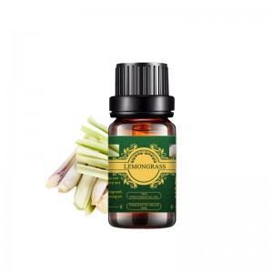 Čisto osvežujoče aromaterapevtsko olje z eteričnim oljem limonske trave za nego las in kože