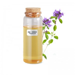 100% alami murni fatory grosir terapeutik kelas Aromaterapi perawatan kulit Parfum Thyme minyak Esensial ing rega paling