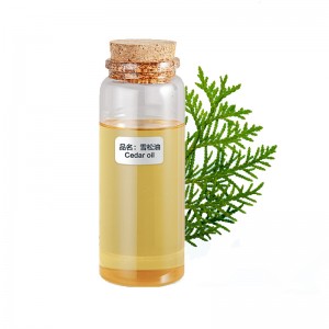 Етерично масло од кедрово дрво 100% природно чисто масло од кедрово дрво за раст на косата