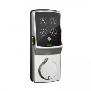Tuya Smart Fingerprint Lock Hotel Door Password Lock សោអេឡិចត្រូនិច