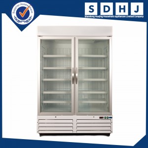 Commercial upright cooler/freezer glass door for refrigerator display multi glass door