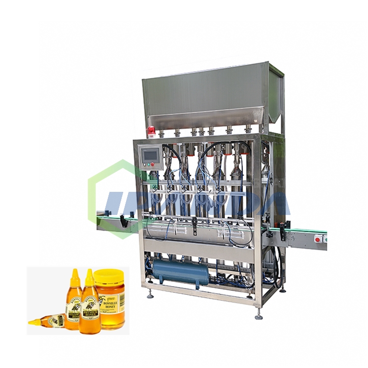 Jar Honey Filling Machine with 2 heads 4 heads 6 heads Featured Image