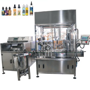 Máquina de enchimento automática de garrafas de gorila gordinha de 30 ml/máquina de rotulagem de enchimento líquido