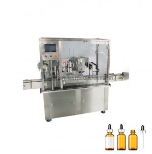 Mașină de acoperire cu ulei esențial pentru umplere cu lichid pentru sticle de 30 ml 50 ml