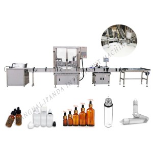 E-Liquid Filling Plugging & Capping Machine with GMP Standards