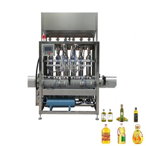Automatinė valgomojo kepimo augalinio aliejaus butelių užpildymo palmių aliejaus pildymo mašina
