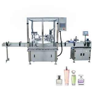 Mașină automată de umplere a mașinilor de parfum cu ulei esențial cu un singur cap lichid cu control PLC