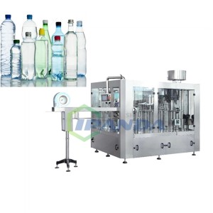 Forró termékek 2022 automata vizes palack mosó töltő kupak 3 az 1-ben, Shanghai gépek ivóvíz töltő gép /