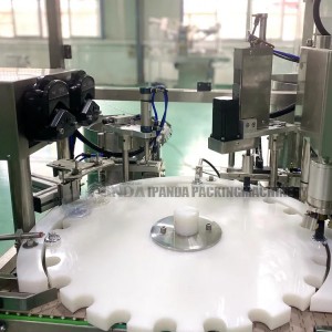 Ang China Wholesales Customized Automatic 1/2/4 Nozzles Perfume 2 in 1 Filling line