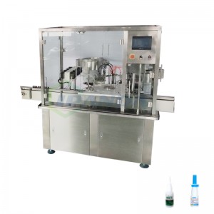 Machine d'étiquetage de capsulage de remplissage liquide de pulvérisations pharmaceutiques automatiques