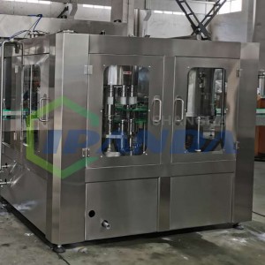Linha de produção de alumínio automática da máquina de enchimento da bebida da lata de lata