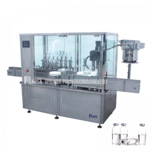 Injectable Vaccine Glass Vial Washing Filling Sealing Machine Filling Line