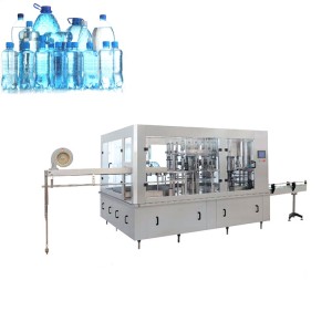 Automatska proizvodna linija 3 u 1 monoblok čiste vode i tekućine za punjenje
