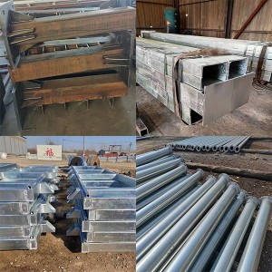 Steel structure project and related raw material