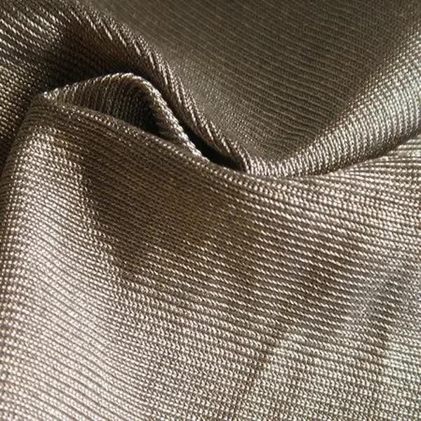 Silver coated EMI shielding fabric