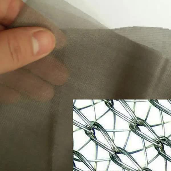 Silver coated netting EMI shielding ntaub
