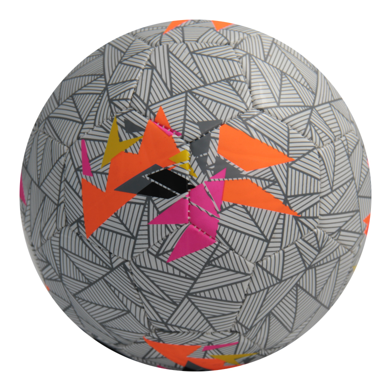 Vähitellen vaihtuva värikone ompelu PVC 5# jalkapallopallo