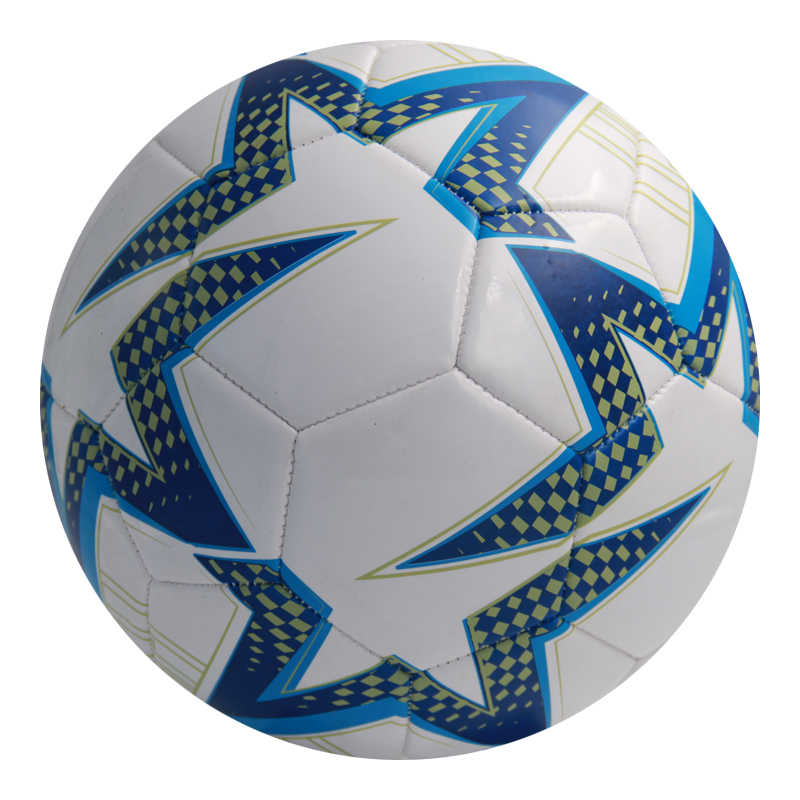 Футбольный мяч – бесплатный образец красочного логотипа, напечатанного на заказ
