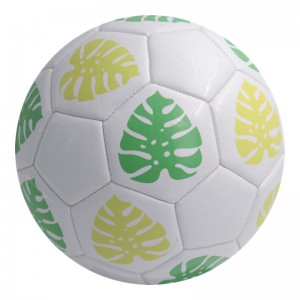 עיצוב לקוח שנעשה משחק אימון PVC כדורגל גודל 5 כדור כדורגל לאימון ספורט