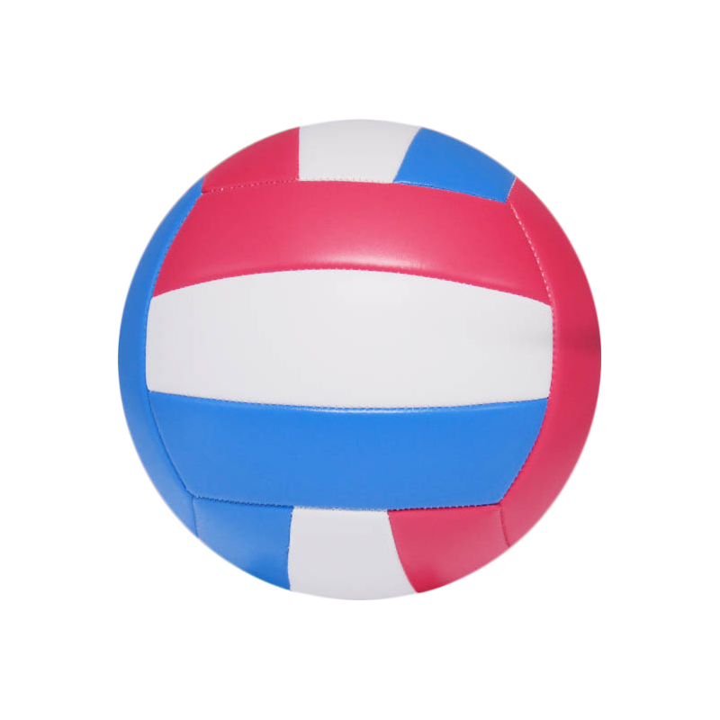အသင်းအားကစားလေ့ကျင့်ရေးဘော်လီဘောဘောလုံး Indoor Laminated Volleyball နူးညံ့သောသားရေ PVC/PU ဘော်လီဘော