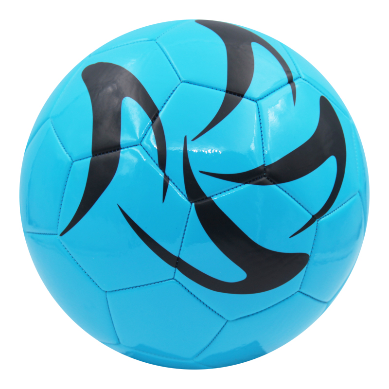 Futbalpilko–Granda PU Stresa Ŝaŭmo Solida Materialo Endoma Mola Ludo