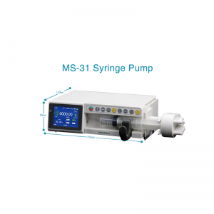 Single Double Channel Syringe Pump foar Vet en ICU