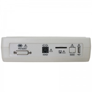 Portable ECG SM-6E 6 channel 12 inaongoza ECG mashine