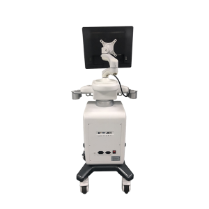 Doppler ultrason sistèm dyagnostik LCD segondè rezolisyon medikal Trolley ultrason machin