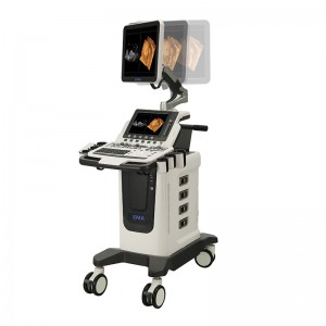 Ultraschall Maschinn S70 Trolley 4D Faarf Doppler Scanner Medizinesch Instrumenter USG fir Spidol