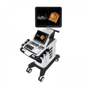 Makinë me ultratinguj S70 karrocë skaner doppler me ngjyra 4D Instrumente mjekësore USG për spital