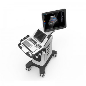 Mesin ultrasonik S70 trolley 4D color doppler scanner Instrumen medis USG kanggo rumah sakit