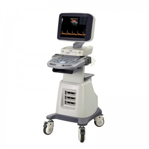 SM S60 Ultrazvukový skener 3D 4D farebný dopplerovský vozík Sonografický diagnostický systém