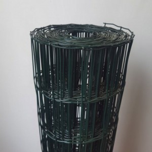 Griene PVC coated Euro Fence foar tún fence