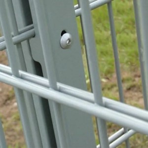 Visokovarnostna dvojna žična panelna ograja