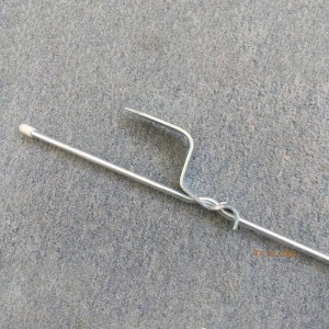 6,5 mm пигтейл стъпков стълб за временна ограда