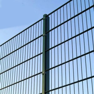 Visokovarnostna dvojna žična panelna ograja