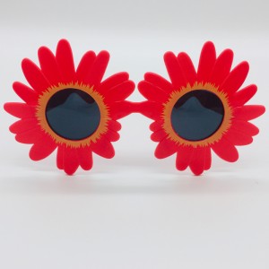 2021 new arrivals fashion designer cute sunflower shaped brand design baby fower sun glasses sunglasses for kids