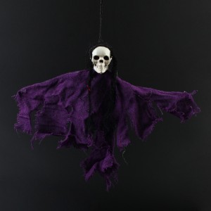Парти за Хелоуин Екологична висяща декорация със скелет на ужасите