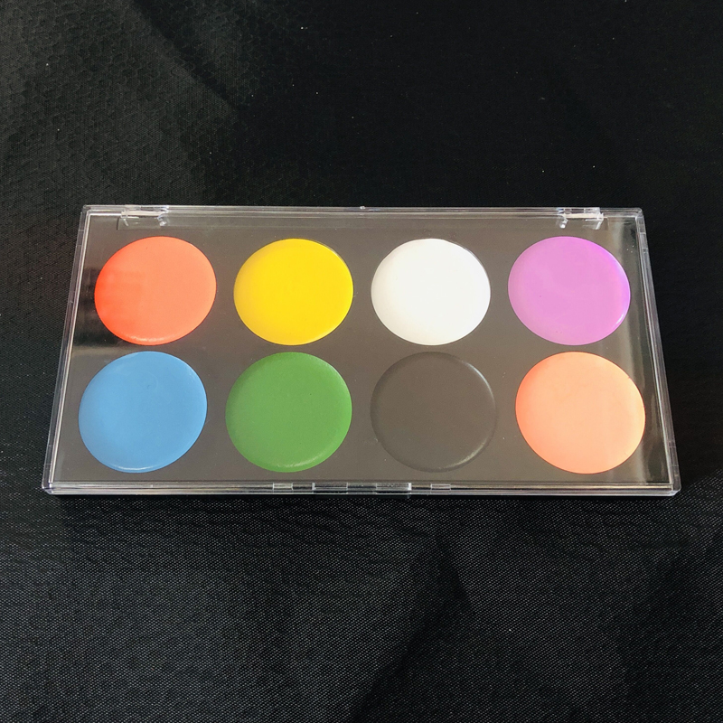 Diy romige make-up tablet set Gesichtsferve Body Paint kit nagellak kit Featured Image