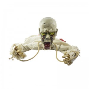 Custom Terror chamber props zombie Halloween promotion decorations scene layout hanging ghost tied hand ghost