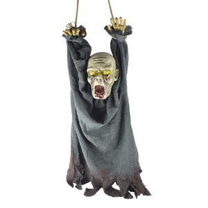 Custom Terror chamber props zombie Halloween promotion decorations scene layout hanging ghost tied hand ghost