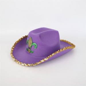 Ethnic Style crazy carnival parade party cowboy etiquette jazz hat