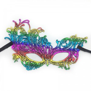 Maschera per l'occhi in pizzo Maschere di festa per a mascarada Costumi veneziani di Halloween Mascara di Carnaval